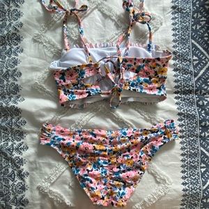 Cheeky Tie Flower Bikini